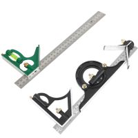 Square Right Angle Ruler Woodwork Protractor Engineers Carpenter Straightedge Multi Combination Measuring Tools