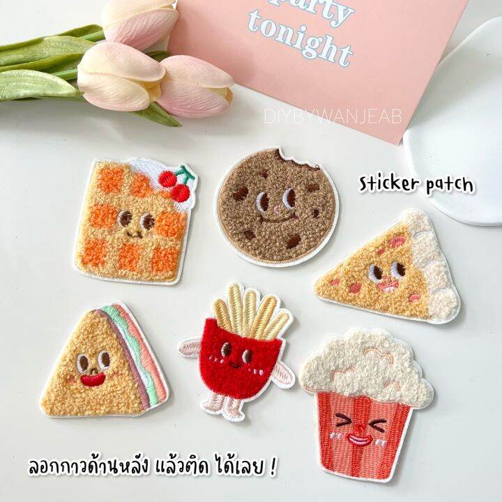 diy-แผ่นปักสติ๊กเกอร์สำหรับตกแต่ง-ติดได้หลายวัสดุ-สติกเกอร์ลอกติด-ติดเสื้อผ้า-ติดกระเป๋า-รองเท้า-หมวก-วัสดุตกแต่ง