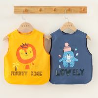 (Baixiang Flower City)  ♤ↂ◊ Children To Eat Waterproof And Dirty Sleeveless All Summer Hot Style Baby Bib Overall Men Women