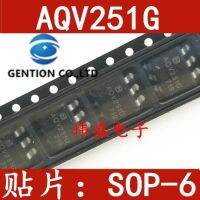 【Free shipping】 ข้อต่อ AQV251G AQV251ต่อโซลิดสเตทรีเลย์ AQV251GA SOP6ใน100% และดั้งเดิม