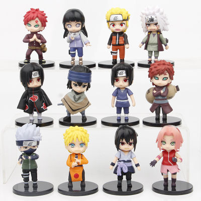 12PcsSet 7CM PVC Japan Anime Action Figure Kids Toys Gift Collection Doll Statue Figurine Manga Figuras