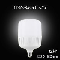 หลอดไฟ LED หลอดไฟประหยัดพลังงาน ไฟ 20W 30W 40W 50W 60W 80W ใช้ขั้วเกลียว E27