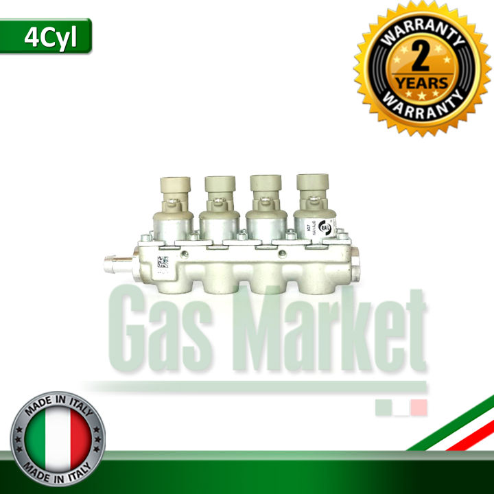 rail-gas-injector-ig7-navajo-4-cyl-รางหัวฉีดแก๊ส-ยี่ห้อ-rail-ig7-navajo-4-สูบ-rail-gas-injector-4-cyl-สำหรับแก๊ส-lpg-cng-ระบบหัวฉีด-รางหัวฉีดแท้จาก-italy