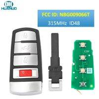 Keyless-Go 3 + 1ปุ่ม ASK315 Mhz ปุ่มควบคุมระยะไกล/48ชิป/FCC ID: NBG009066T/สำหรับ2006-2013 Passat, 2009-2015 CC