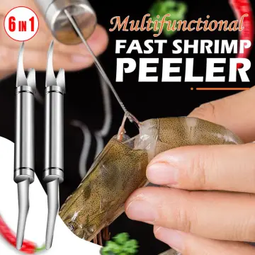 Shop 2pcs Stainless Steel Shrimp Peeler Shrimp Deveiner Shrimp Opener To  Shrimp Thread online - Feb 2024