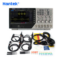 คุณภาพดี Hantek ออสซิลโลสโคปแบบพกพาคอมพิวเตอร์จอแอลซีดี4ช่องสัญญาณ250Mhz ออสซิลโลสโคปแบบดิจิตอล DSO4254C + EXT + DVM + ฟังก์ชั่นช่วงอัตโนมัติ