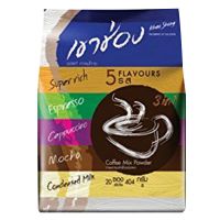 SuperSales - X2 ชิ้น - เขาช่องกาแฟ ระดับพรีเมี่ยม 3 อิน 1 รวม 5 รสชาติ 404กรัม ส่งไว อย่ารอช้า -[ร้าน NutthanthaninShop จำหน่าย ของเรียกน้ำย่อย ราคาถูก ]