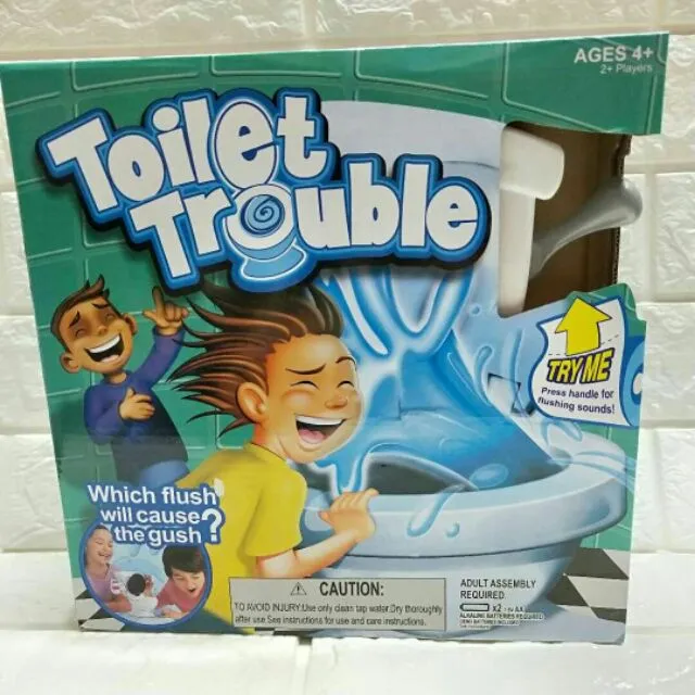 4"'Toilet Trouble Game For Children Lazada PH