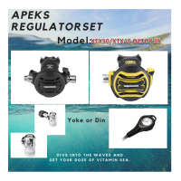 APEKS XTX50 REGULATOR + XTX40 OCTOPUS set available for 2 options