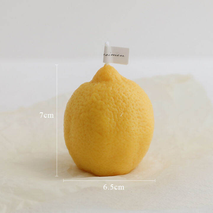 o-urhome-พร้อมส่ง-เทียนมะนาว-lemon-candle-ของขวัญเล็ก-ๆ-ที่สร้างสรรค์-ของตกแต่งบ้านแฮนด์เมด-อุปกรณ์ประกอบฉากภาพ-ตกแต่งร้านกาแฟ-เครื่องประดับ