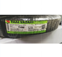 Thai Yazaki สายไฟ THW 1x10 ยาซากิ (ม้วน = 100เมตร)