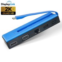 Displaylink Chipset USB3.0/USB2.0 to VGA DVI Graphics Adapter converter for apple macbook pro air mini and windows win7/8/win10