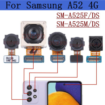 Kamera Depan Belakang Unang Samsung Galaxy A525M SM-A525F A52 4G Belakang Asal Menghadai Bahagian Menggantian Modul Kamera Wide