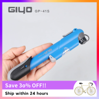 GIYO GP-41S 105G Mtb จักรยานเสือหมอบปั๊มลมเครื่องวัดความดันอากาศ120 Psi Mini Ball ขี่จักรยาน Air ปั๊มมือเครื่องเติมลมยาง