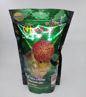 อาหารปลาหมอสี  เร่งโหนก OKIKO Head Up huncher for flower horn 500 g. size M  x 1 ถุง