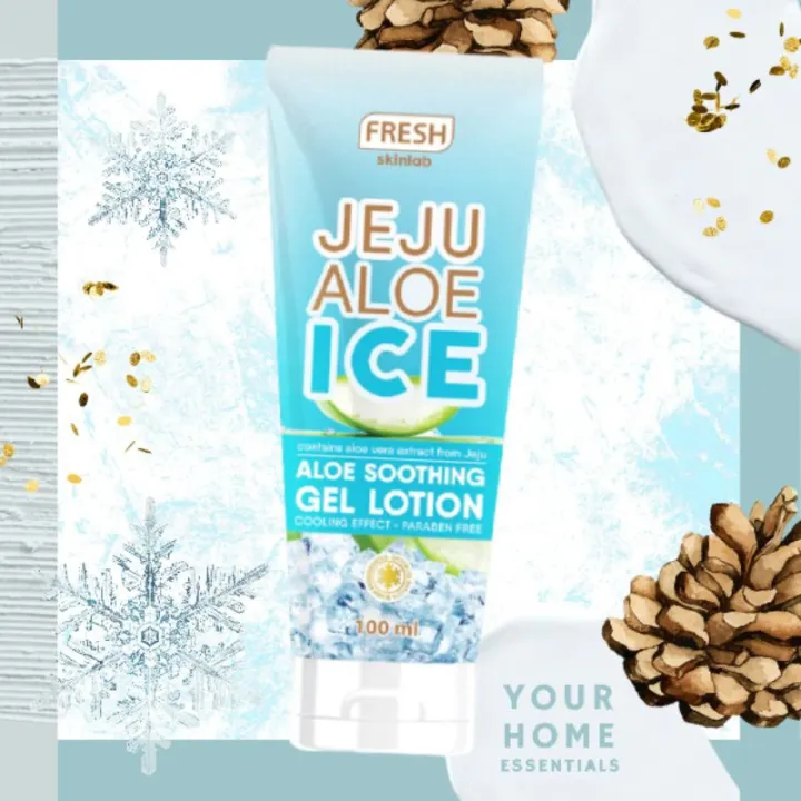 FRESH JEJU ALOE ICE SOOTHING GEL LOTION 100ml Lazada PH