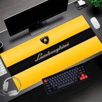 L-Lamborghini Table Pad แผ่นรองเมาส์เกมมิ่ง Xxl คีย์บอร์ดอุปกรณ์คอมพิวเตอร์ขนาดใหญ่ แผ่นรองเมาส์เกมมิ่ง