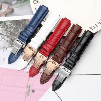 ❀❀ [Convex suitable for blue balloon] watch strap high-grade convex notch unisex genuine leather