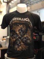 เสื้อยืดคอกลมผู้ชายแขนสั้น METALLICA กะโหลก4หัวเสื้อวงดนตรี ร็อคต่างประเทศ เสื้อชาวร็อค เสื้อtour would เสื้อยืดคอกลม เสื้อยืดผู้ชาย เสื้อสไตล์วินเทจ ไม่มีตะเข็บขาง เสื้อยืดลำลอง (เตรียมส่ง)