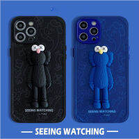 3D Sesame Street Cookie Monsters Phone Case for 13 Pro Max I 12 11 12Pro XS X XR IMD Black Blue Shell Anime Mobile Cover