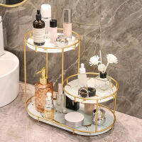 Bathroom Shelf Light Luxury Bathroom Bathroom Wash Hand Table Cosmetics Storage Rack Table Top Dressing Rack