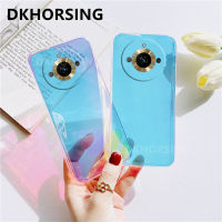 DKHORSING เคสโทรศัพท์สุดหรูสำหรับ Realme 11 / 11 Pro / 11 Pro + เคส Realme11 2023มีสีสันนิ่มสีม่วงไล่ระดับสี11Pro REALME บวกเคสโทรศัพท์มือถือซิลิโคนกันกระแทก