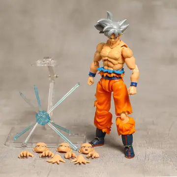 Dragon Ball Z Figurine Super Anime Model Saiyan Blue Goku Figures 18cm  Height Action Figure DBZ PVC Statue Collection Toy Figma