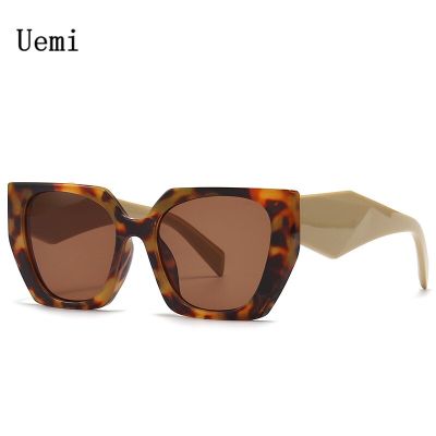 New Retro Designer Oversized Square Sunglasses For Women Men Luxury Brand Fashion Sun Glasses Ins Trending Ladies Shades UV400 Cycling Sunglasses