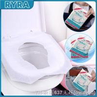 【LZ】▦✁  Disposable travel bag toilet seat cushion 100  waterproof toilet paper cushion travel/camping bathroom accessories set