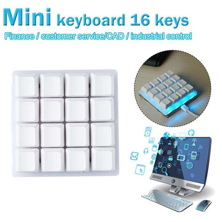 9/16 Keys Mechanical Keyboard RGB Customization Macro Keyboard Custom ...