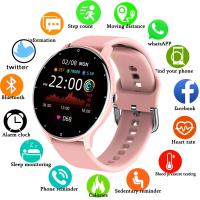 LIGE Women Smart band Watch Real-time Weather Forecast Activity Tracker Watches Monitor Sports Ladies Smart Watch Men