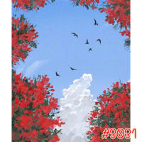 3031 ? ขึงเฟรมไม้ ? พร้อมส่ง 40x50cm. DIY Paint Number รูปวาด ของขวัญ ภาพวาด ระบายสี สีน้ำมัน ระบายสีตามตัวเลข ตกแต่งผนัง Nextone