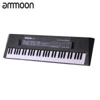 [ammoon]61 Keys Digital Electronic Keyboard / Piano with Microphone, USB Cable