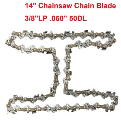 14 Chainsaw Chain Blade 3/8 LP Sharp Blade Quickly Cut Wood For Stihl 009 010 017 019 023 MS170 MS180 50 Drive Pitch: 3/8