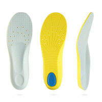 ผู้ชายผู้หญิงกีฬารองเท้า Insoles นวดเท้าพื้นรองเท้านุ่มสบายระบายอากาศการดูดซึม Shock วิ่งแต่เพียงผู้เดียวแทรกรองเท้า Pad