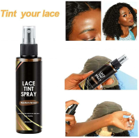 Lace Tint Spray For Wigs Tinted Lace Aerosol Spray For Frontal Toupee Formulated To Match Skin Tone Light Brown Private Label