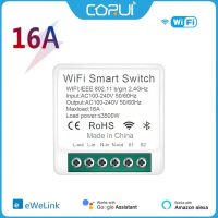 CORUI EWelink WIFI Smart 16A Switch Mini 2-way Control Timer Switch Module Home Automation Support Alexa Google Home Smart Life