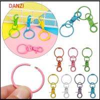 00DANZI00 การทำเครื่องประดับ อุปกรณ์เสริมอะไหล่กระเป๋า แหวนแยก ปลอกคอ Carabiner Snap ตะขอ สายรัดกระเป๋า กุ้งก้ามกราม