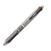 1pc 5-In-1 Multi-Function Ballpoint Pen Four Colors 0.7mm Ballpoint Pen + 1 Piece 0.5mm Automatic Pencil Office Learning To Write