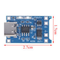 แผงชาร์จแบตเตอรี่ลิเธียม TP4056แบบแมรี่ Type-C 5V 1A โมดูลป้องกัน