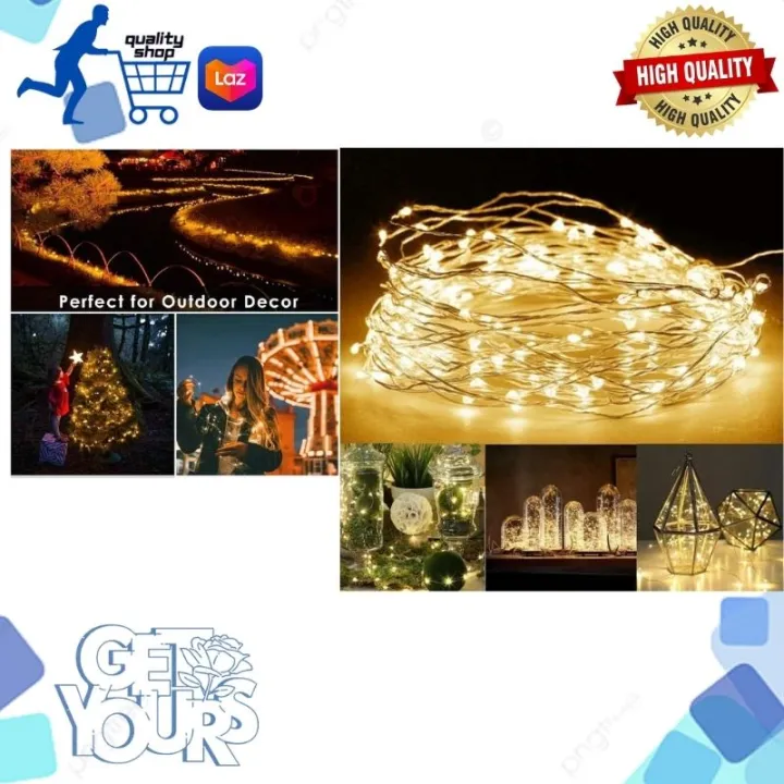 5M/10M Fairy Lights Led Battery Operated Christmas Light Fairy String