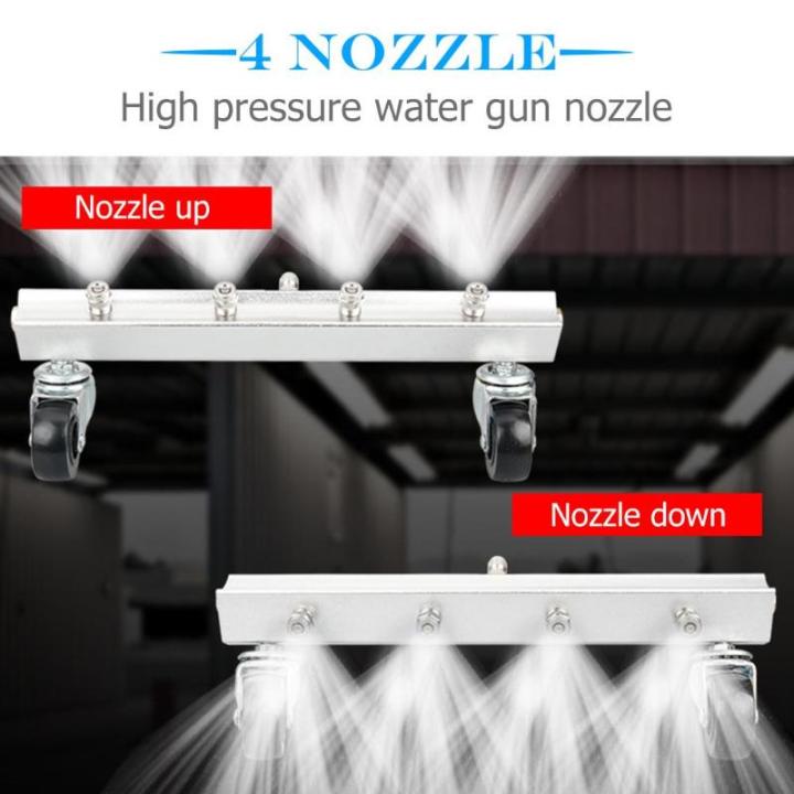 4spray-nozzle-aluminum-chassis-high-pressure-car-washer-car-cleaner-undercarriage-chassis-water-broom-clean-tool-drop-shipping