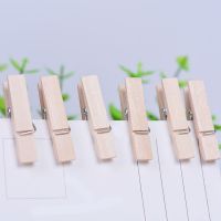 10/20/50Pcs Natural Mini Spring Wood Clips Clothes Photo Paper Peg Pin Clothespin Craft Clips Party Home Decoration New Clips Pins Tacks