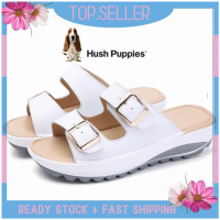 Hush Puppies_ รองเท้าสกอลล์-เมล่า Mela รองเท้ารัดส้น ผู้หญิง Womens Sandals รองเท้าสุขภาพ นุ่มสบาย กระจายน้ำหนัก New รองเท้าแตะแบบใช้คู่น้ำหนักเบา รองเท้าแตะ รองเท้า ผู้หญิง รองเท้า รองเท้าแตะ EU 40 41