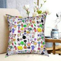 Bfb Characters Pillow Case Printed Home Soft DIY Pillow cover Bfb Bfdi Jacknjellify Jnj Lollipop David Four 4 4X