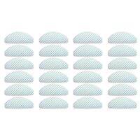 24 Pack Microfiber Mopping Pads For ECOVACS DEEBOT OZMO T8 T8 AIVI Vacuum Cleaner Moping Cloths Rags Spare Parts