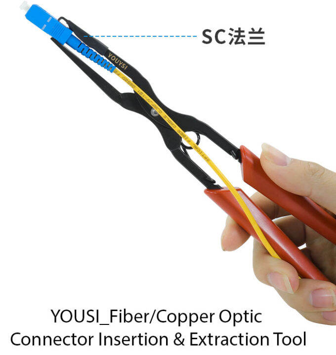 YOUSI Fiber/Copper Optic Connector Insertion & Extraction Tool Lazada PH