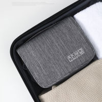 ruyifang กระเป๋าเก็บเครื่องสำอางแบบพับเก็บได้ผู้หญิง Travel Makeup BAG ห้องน้ำ Organizer แขวนถุงเก็บน้ำแห้งเปียกสามารถแขวน