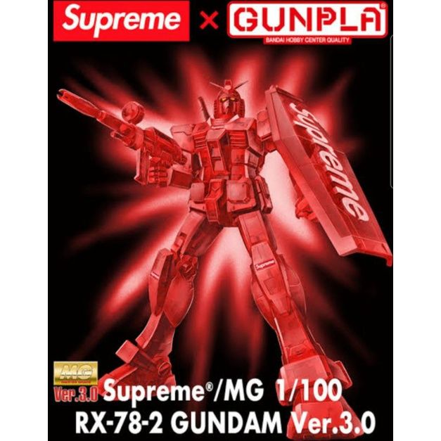 SUPREME MG 1/100 RX-78-2 GUNDAM VER. 3.0 | Lazada.co.th