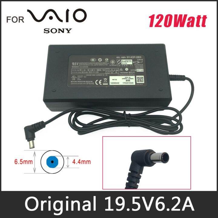 Genuine AC DC Adapter 19.5V 6.2A for Sony ACDP120N01 ACDP120N02 LCD